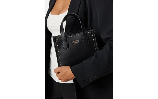 Guess Silvana 2 Compartment Mini Tote Bla Black One Size product image