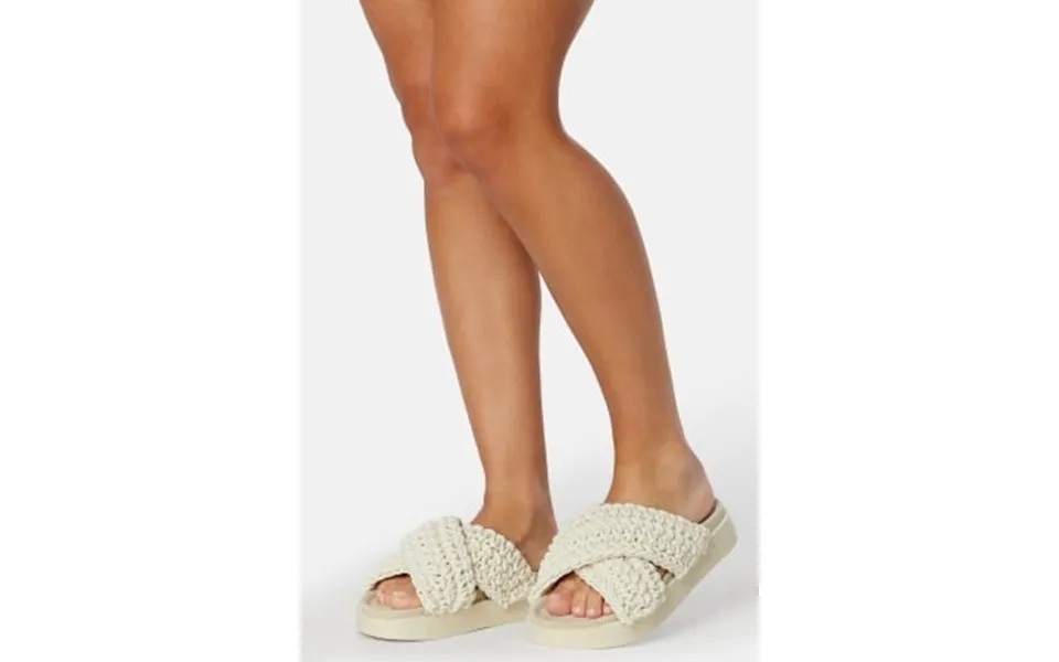 Inuikii Slipper Woven 101 White 36