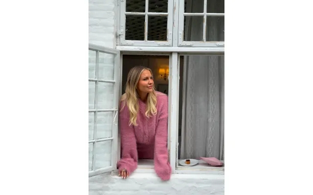 Josefin Lavold X Bubbleroom Josefin Fluffy Cardigan Pink S product image