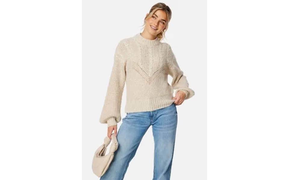 Object Collectors Item Nova Stella Cable Knit Humus Melange L