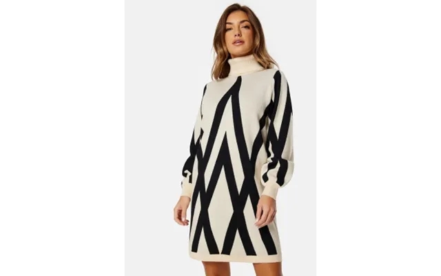 Object Collectors Item Ray L S Knit Rollneck Dress Sandshell P product image