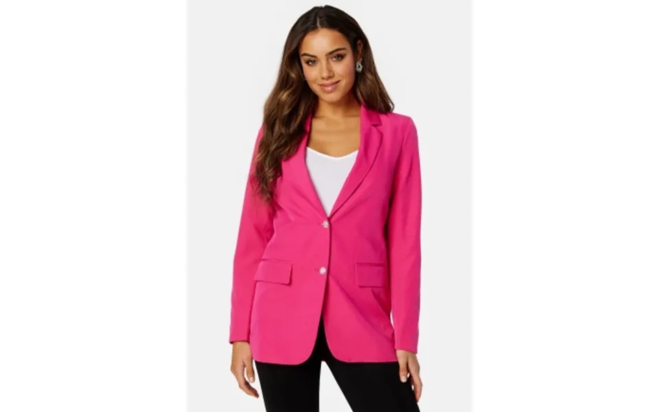 Vila Kammas Deco Loose Blazer Pink Yarrow 34