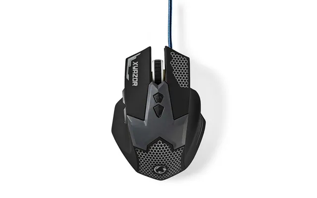 Nedis - Gaming Mouse Kabel 800 1200 1600 2400 Dpi Justerbar Dpi Antal Knapper 7 Højrehåndet 1 product image