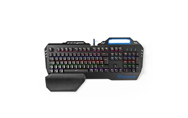 Nedis - Wired Gaming Keyboard Usb Mekaniske Taster Rgb Fransk Fr Layout Usb Drevet Strømkabellængde 1 product image