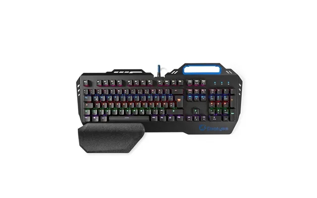 Nedis - Wired Gaming Keyboard Usb Mekaniske Taster Rgb Tysk De Layout Usb Drevet Strømkabellængde 1 product image