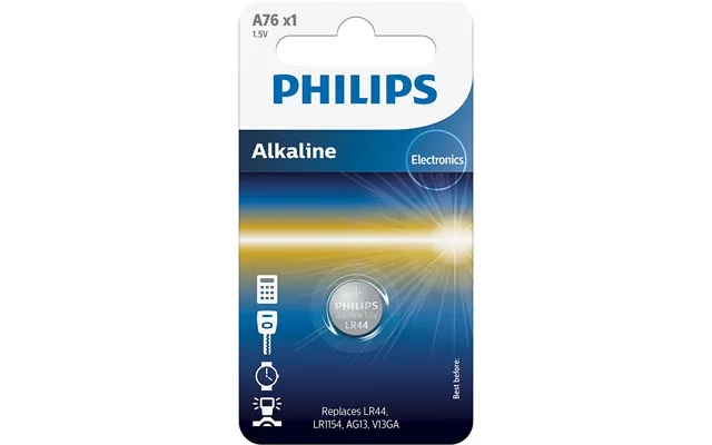 Philips A76 01b Minicelle Batteri 1-stk Lr44 product image