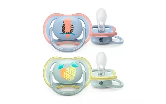 Philips avent scf085 12 ultra air pacifier 2-pak 0-6 months product image