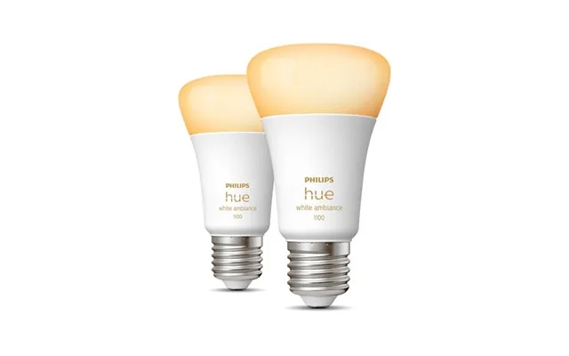 Philips Hat White Ambiance A60 E27 1100 Lumen - 2-pak product image