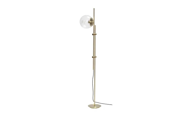 Bubble floor lamp - brass color, ready product image