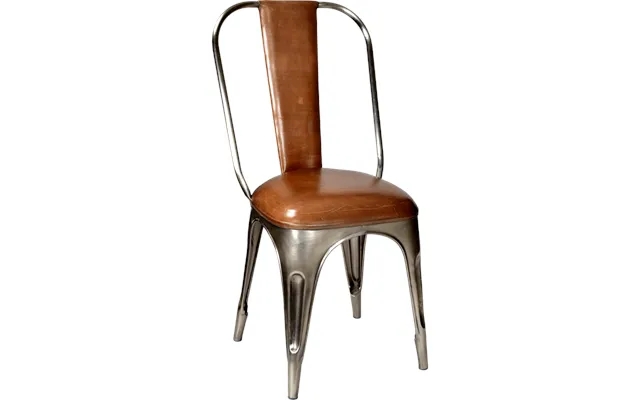 Café chair in iron past, the laws leather product image