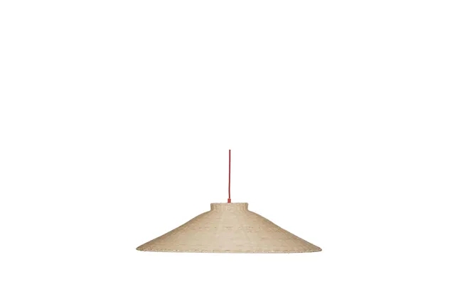 Chand ceiling lamp trapeze - nature, red product image