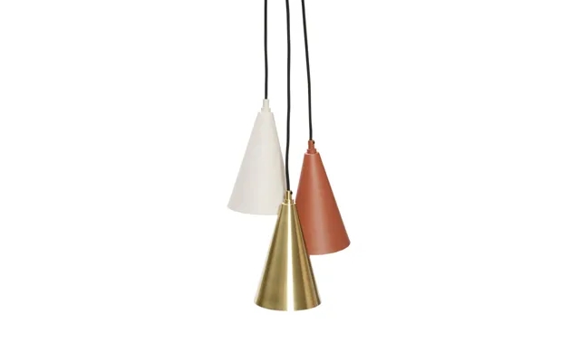 Drop - lamp in brown brass beige metal product image
