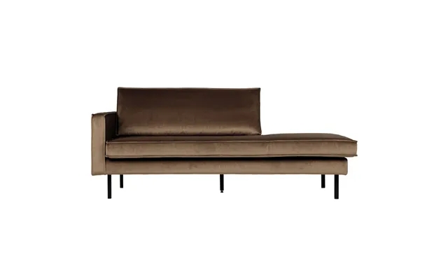 Rodeo Daybed Venstrevendt Velour - Taupe product image