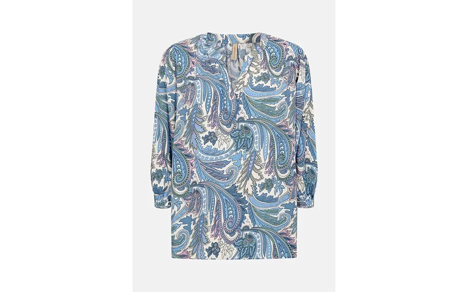 Bluse Med Et Paisleymønster Donia