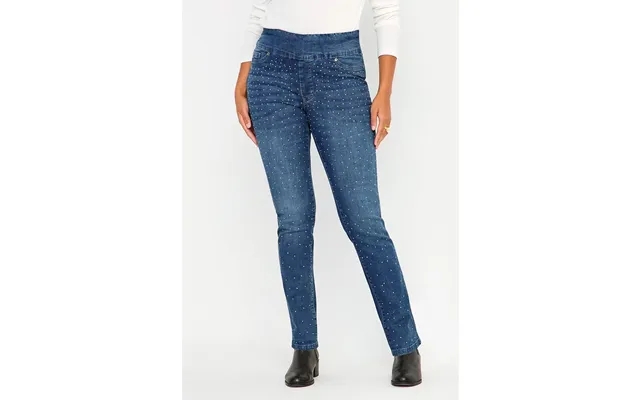 Elastisk Jegging Med Rhinstensdetaljer product image