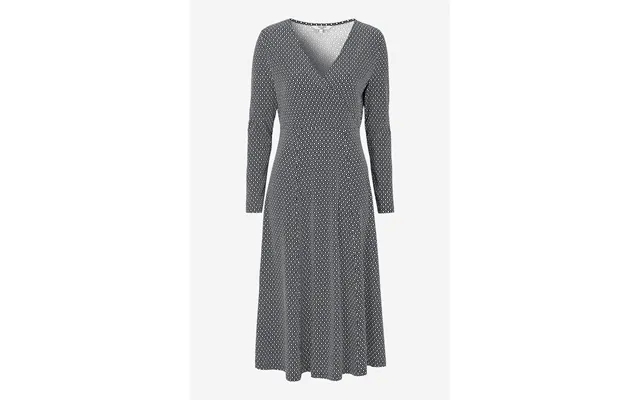 Pattern wrap dress in jersey elina product image