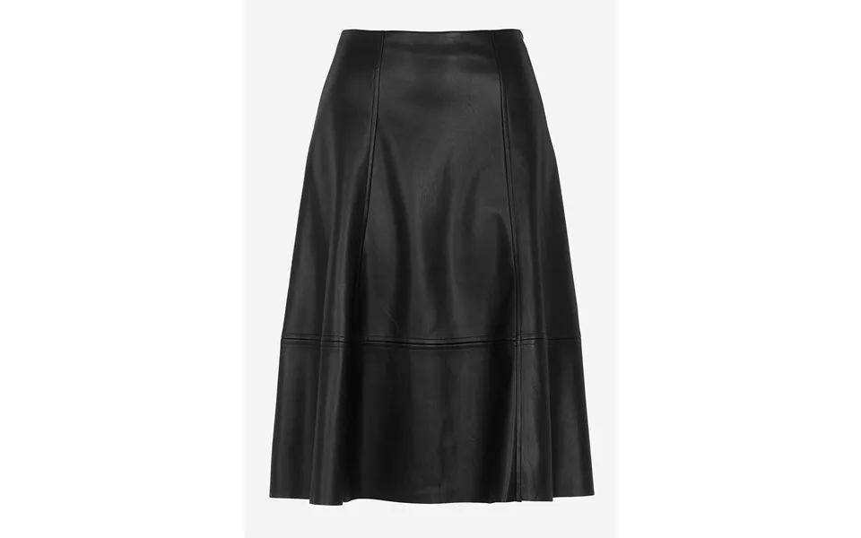 Skirt With Sway In Pu