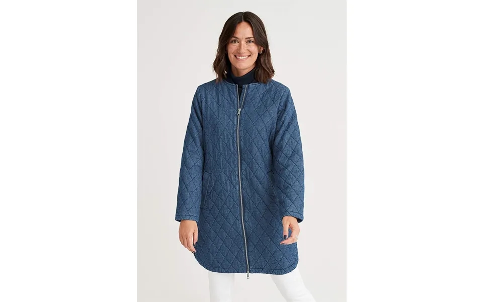 Quilted jean jacket nina