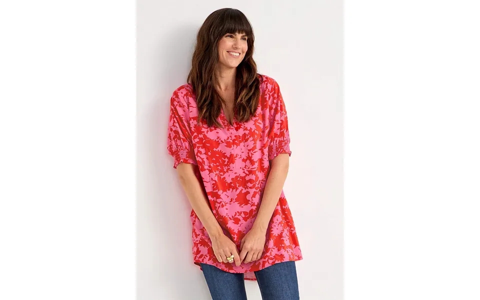 Tunic with smock on the cuffs hanna