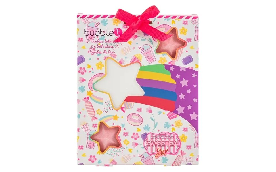 Bubble T Sweetea Star Bath Fizzer Set