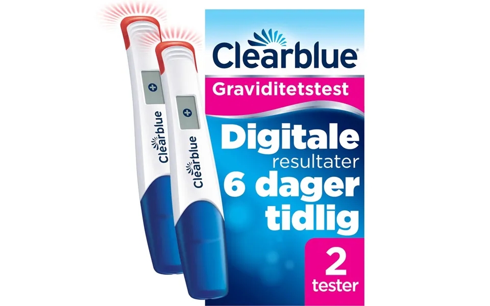 Clearblue Pregnancy Test Digital Ultra Early 2 Pcs