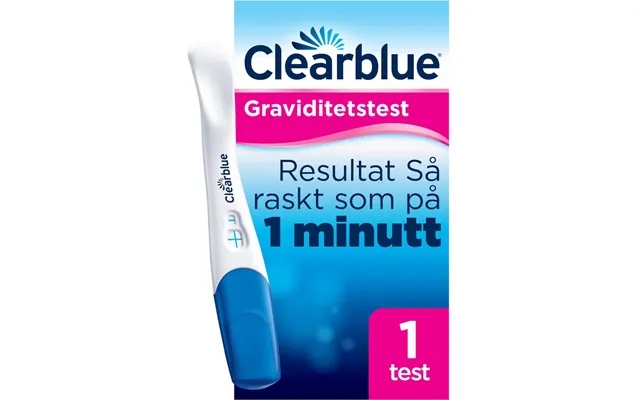 Clear blue pregnancy test visualize rapidshare detect 1 pcs product image