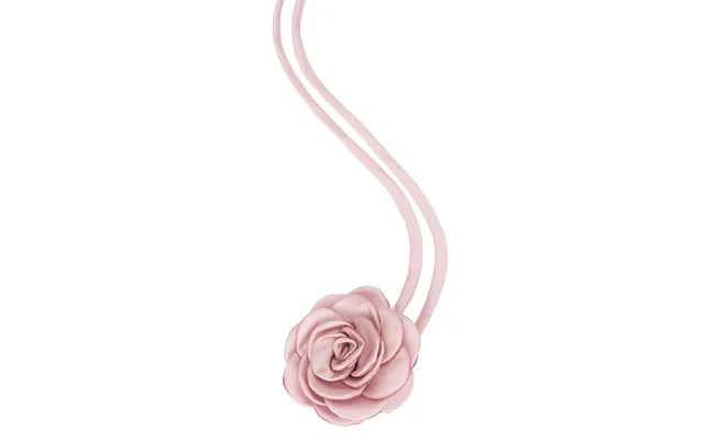 Dark Satin Rose Brooch Small Light Rose product image