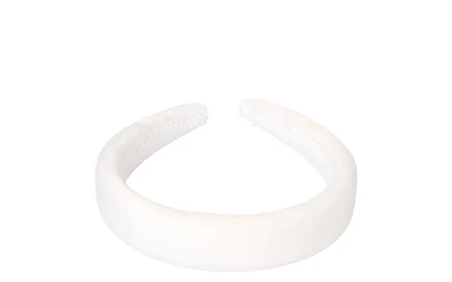 Dark Velvet Hair Band Broad Off White product image