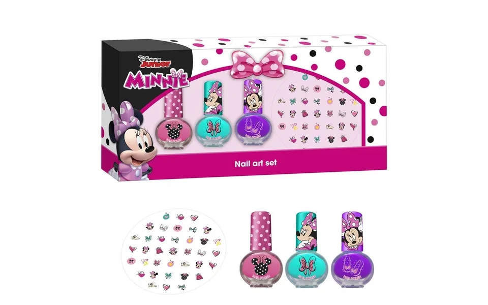 Disney Minnie Nail Art Set 4pcs