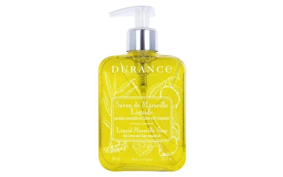 Durance Marseille Liquid Soap Lemon Ginger 300ml