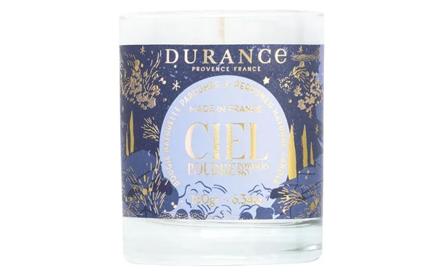 Durance Perfumed Candle Powdery Sky 180 G product image