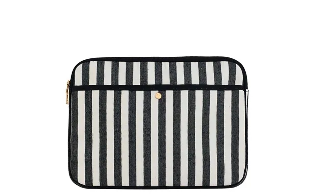 Fan Palm Cotton Stripe Laptop Sleeve product image