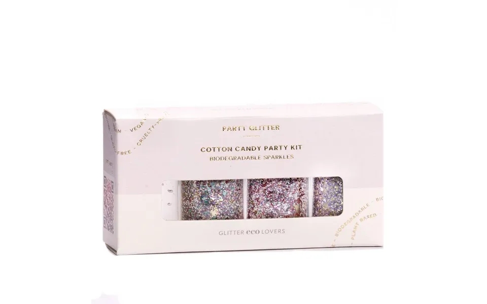 Glitter Eco Lovers Cotton Candy Party Kit 24ml