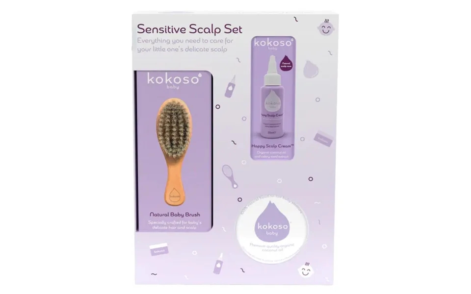 Kokoso Baby Sensitive Scalp Set