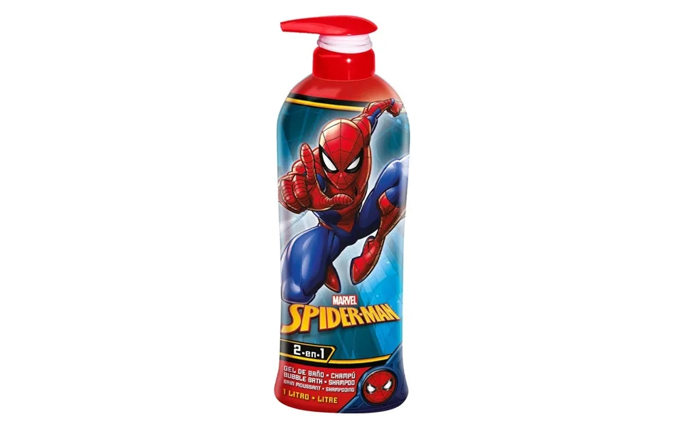 Marvel Spiderman Bubblebath & Shampoo 2in1 1000 Ml
