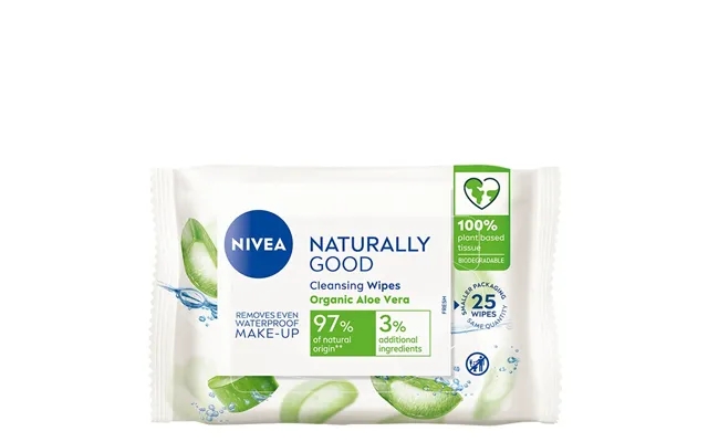 Nivea Naturally Good Cleansing Wipes 25pcs product image