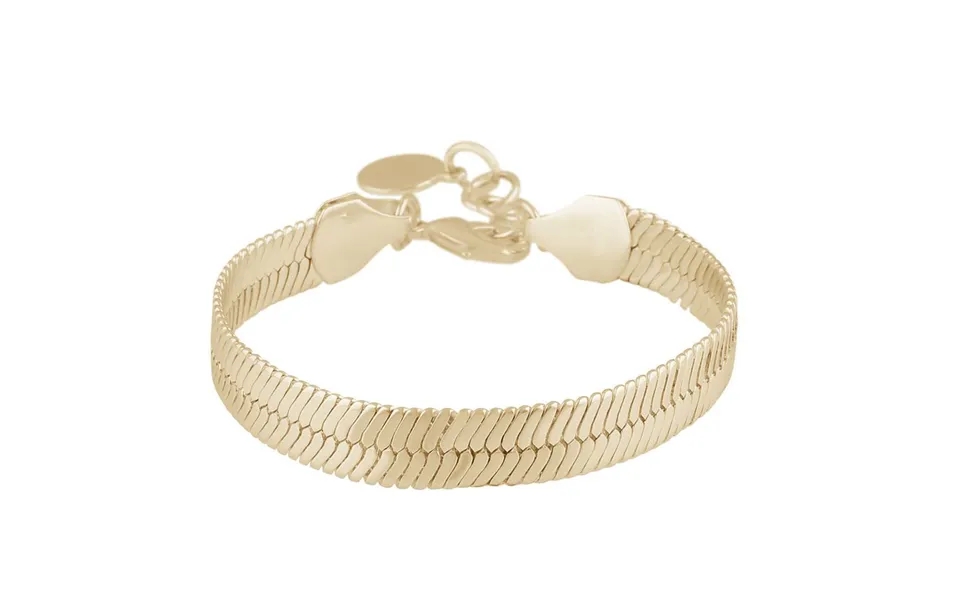 Twist of sweden bella chain bracelet plain gold one size