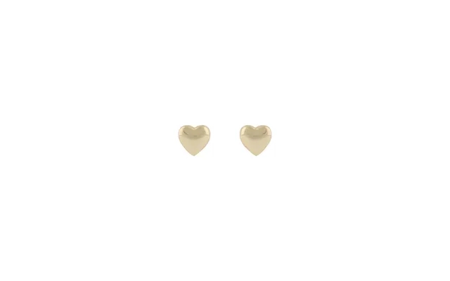 Snö Of Sweden Brooklyn Heart Earring Plain Gold Onesize product image