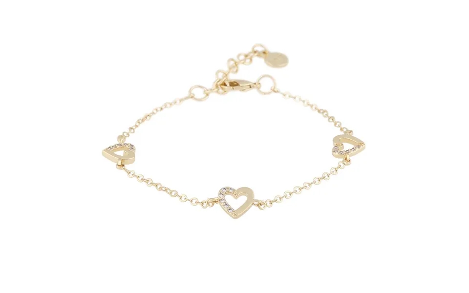 Snö Of Sweden Brooklyn Small Chain Bracelet Gold Clear Onesize