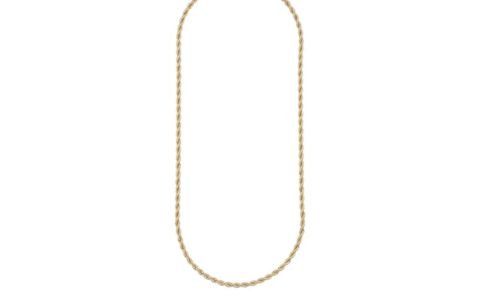 Twist of sweden exibit necklace gold plain 45 cm