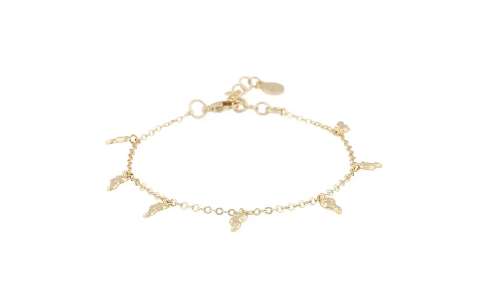 Twist Of Sweden Lauren Charm Bracelet Plain Gold