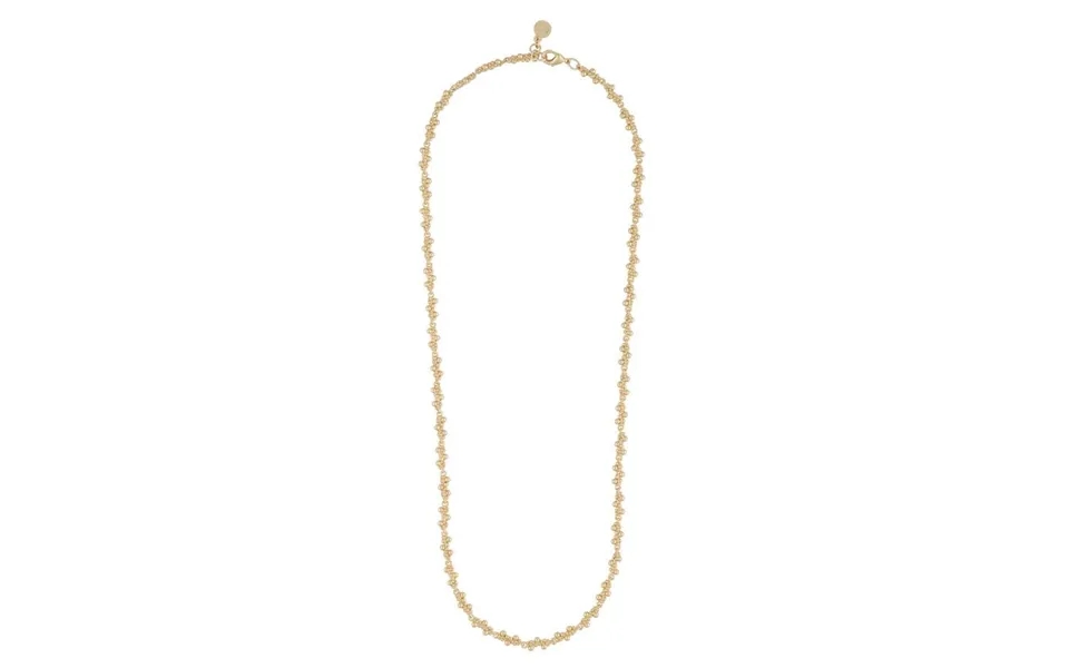 Twist of sweden lise necklace plain gold 45 cm