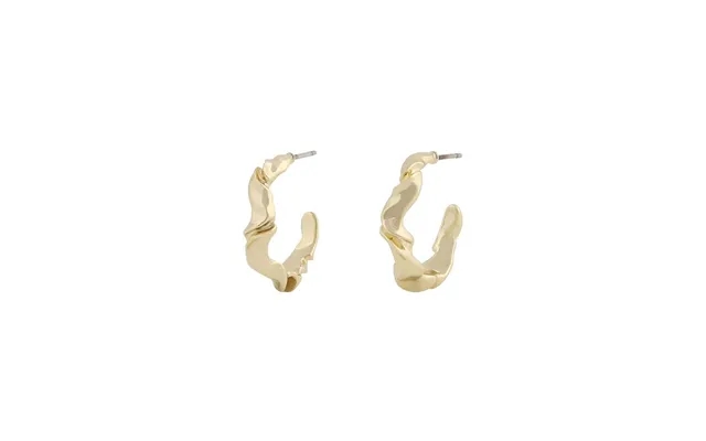 Twist of sweden malibu oval earring plain gold product image