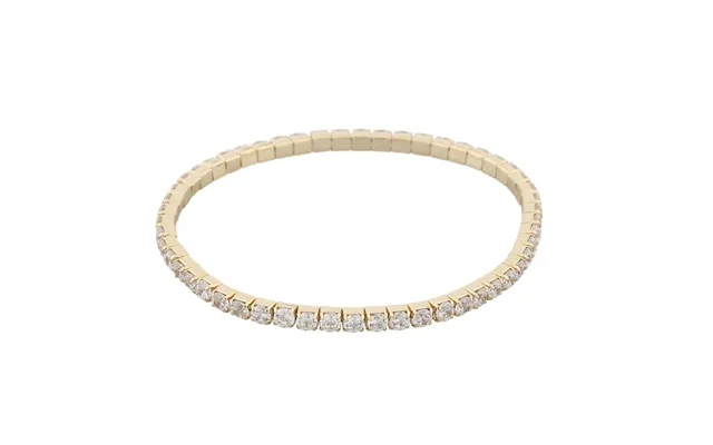 Twist of sweden meadow elastic bracelet gold clear m l product image