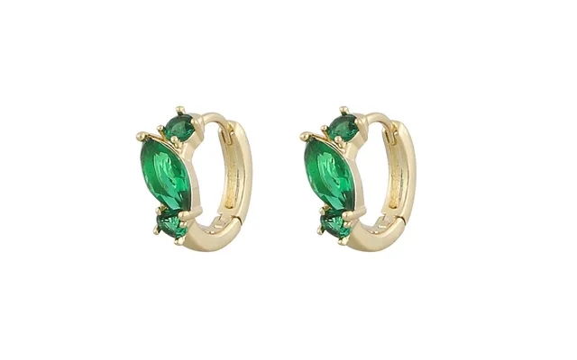 Snö Of Sweden Meadow Small Ring Ear Gold Green Mix Onesize product image