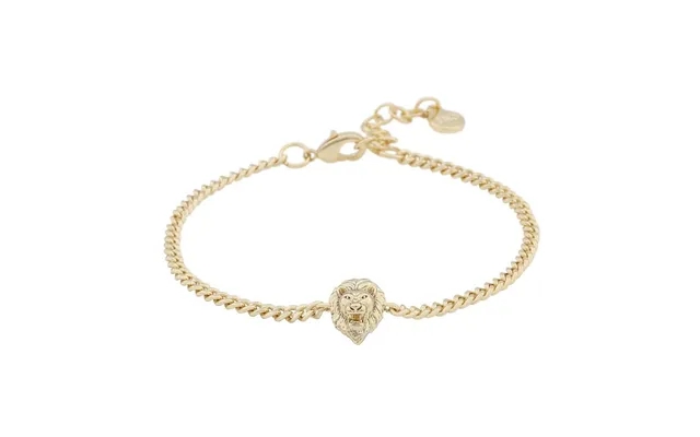 Twist of sweden oz lion chain bracelet plain gold 16-18,5 cm product image
