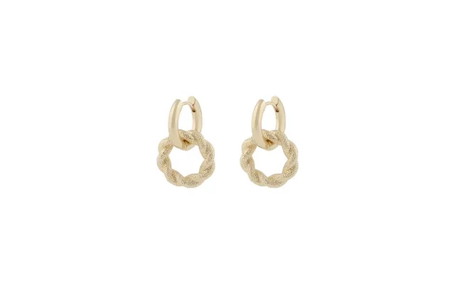 Twist of sweden serena pendant earring plain gold product image