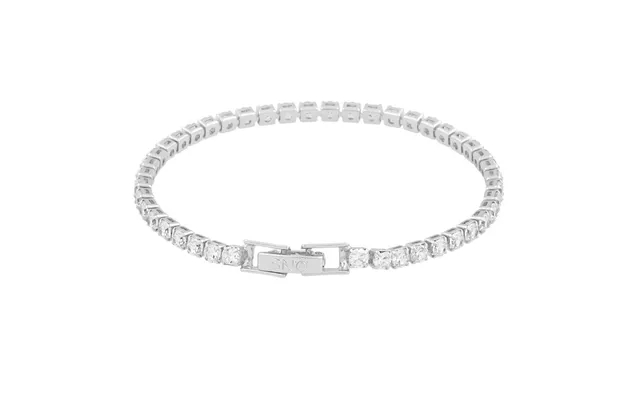 Twist of sweden siri stone bracelet silver clear product image