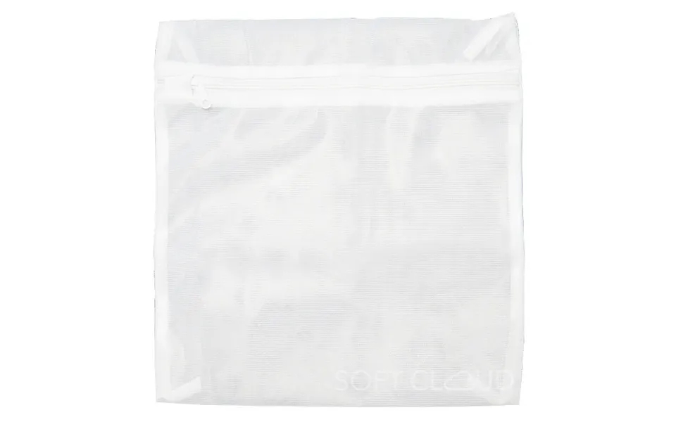 Soft Cloud Mesh Wash Bag 30x30 White