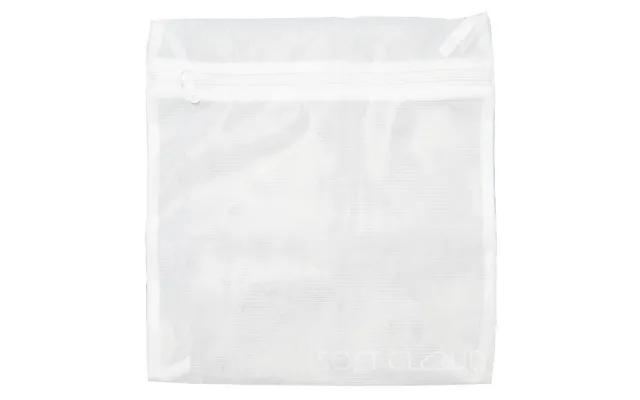 Soft cloud mesh wash behind 30x30 white product image